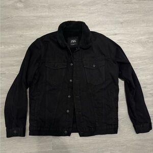 Zara Men's Classic Black Jacket